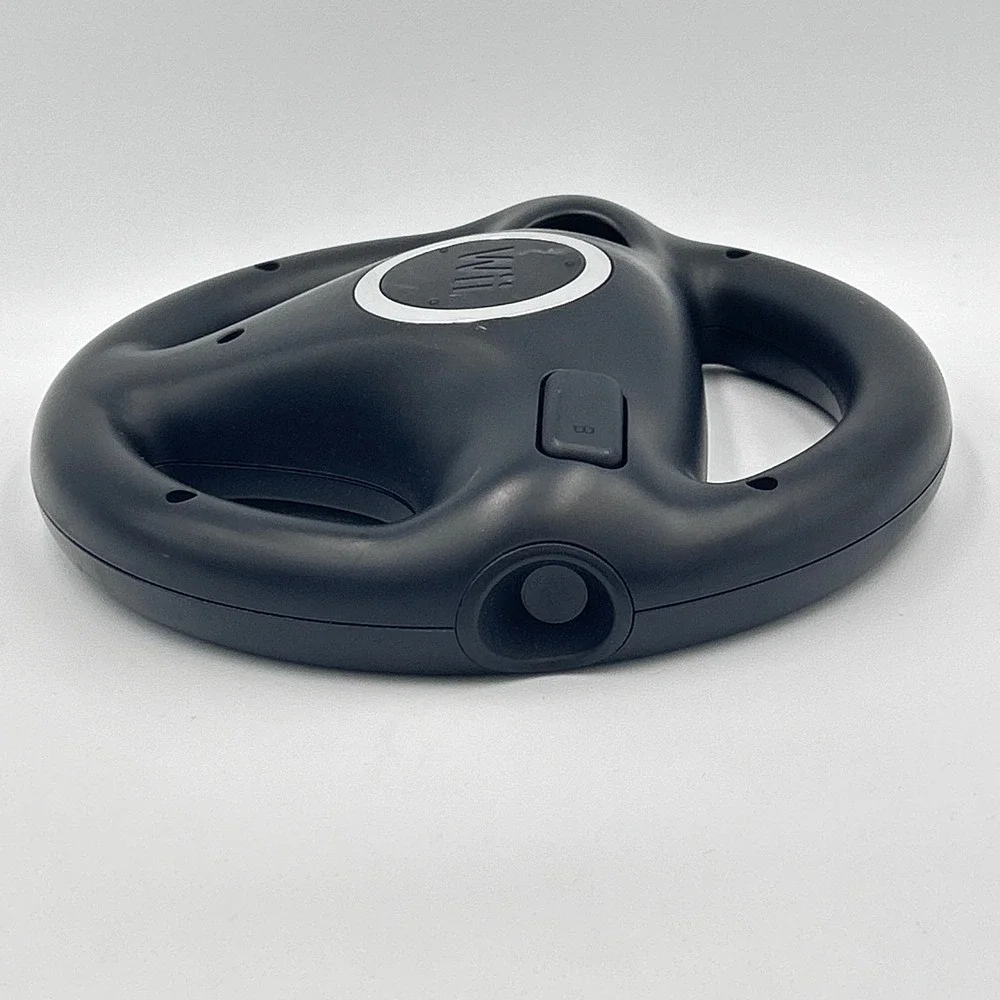 OEM Nintendo Wii Wheel Black RVL-074 Mario Kart Racing Controller Accessory